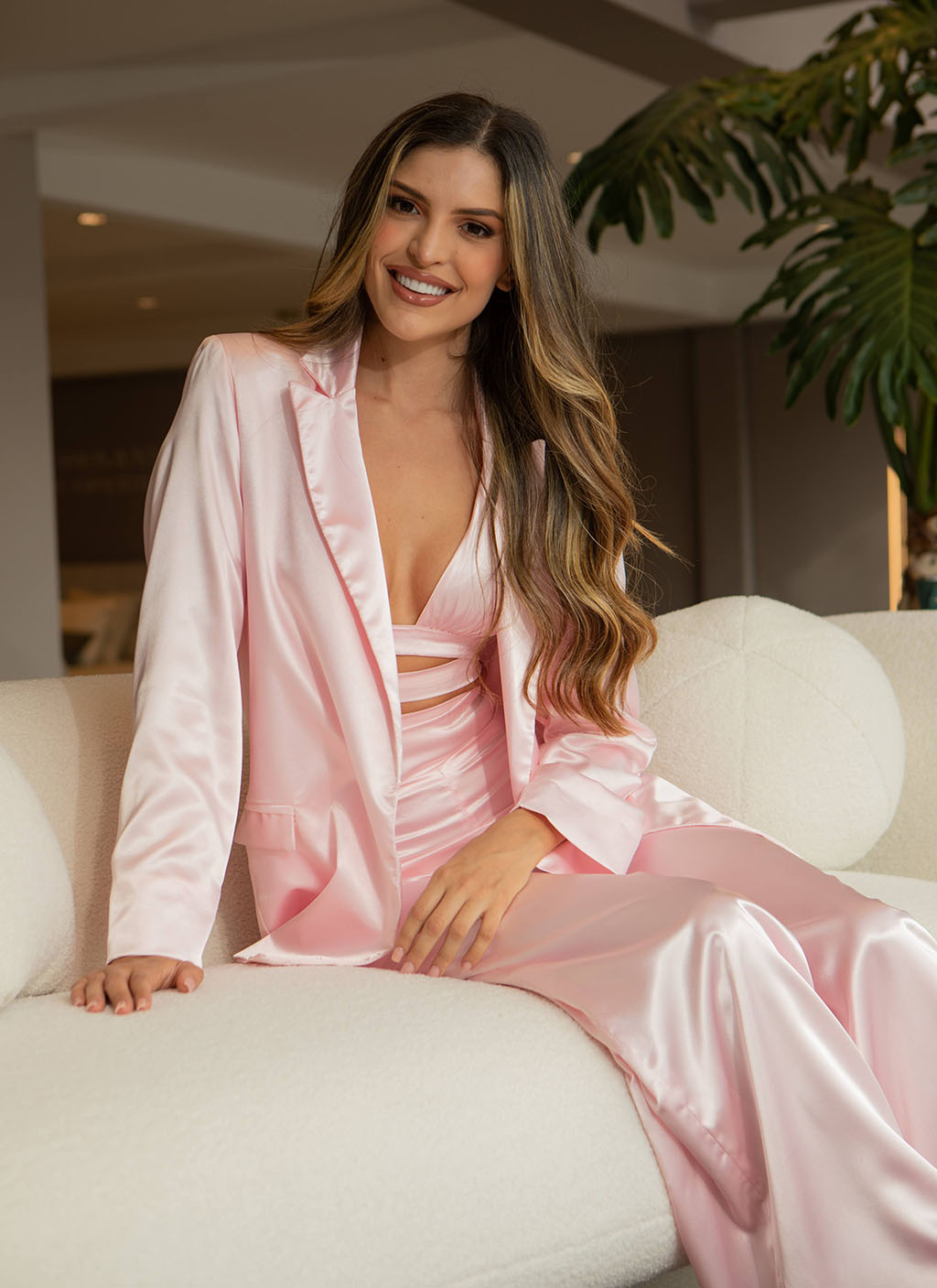 BLAZER OVERSIZED ROSÉ